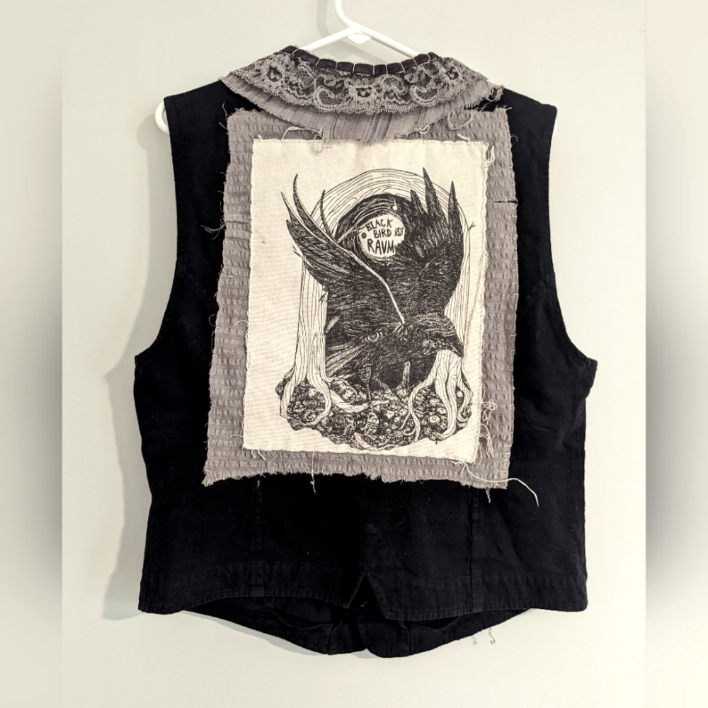 DIY Folk Punk Vest